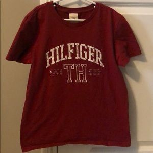 Girls Tommy Hilfiger Studded Tee